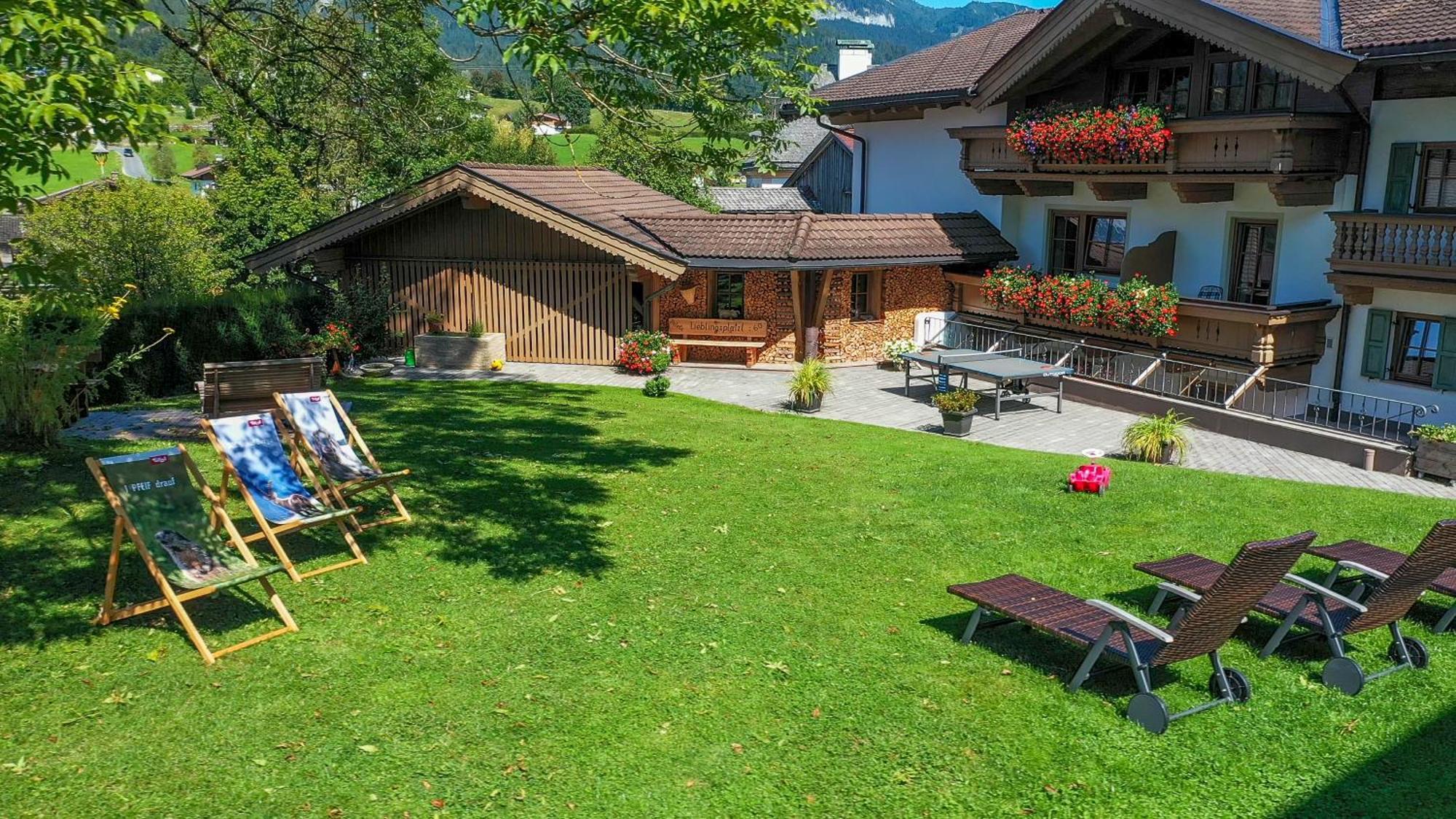 Gaestehaus Brantlhof Zimmer Und Ferienwohnungen In Going Am Wilden Kaiser Kültér fotó